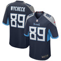 Tennessee Titans Frank Wycheck Navy Game Retired Player Jersey