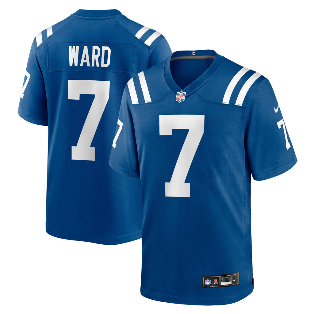 Indianapolis Colts Charvarius Ward Royal Team Game Jersey