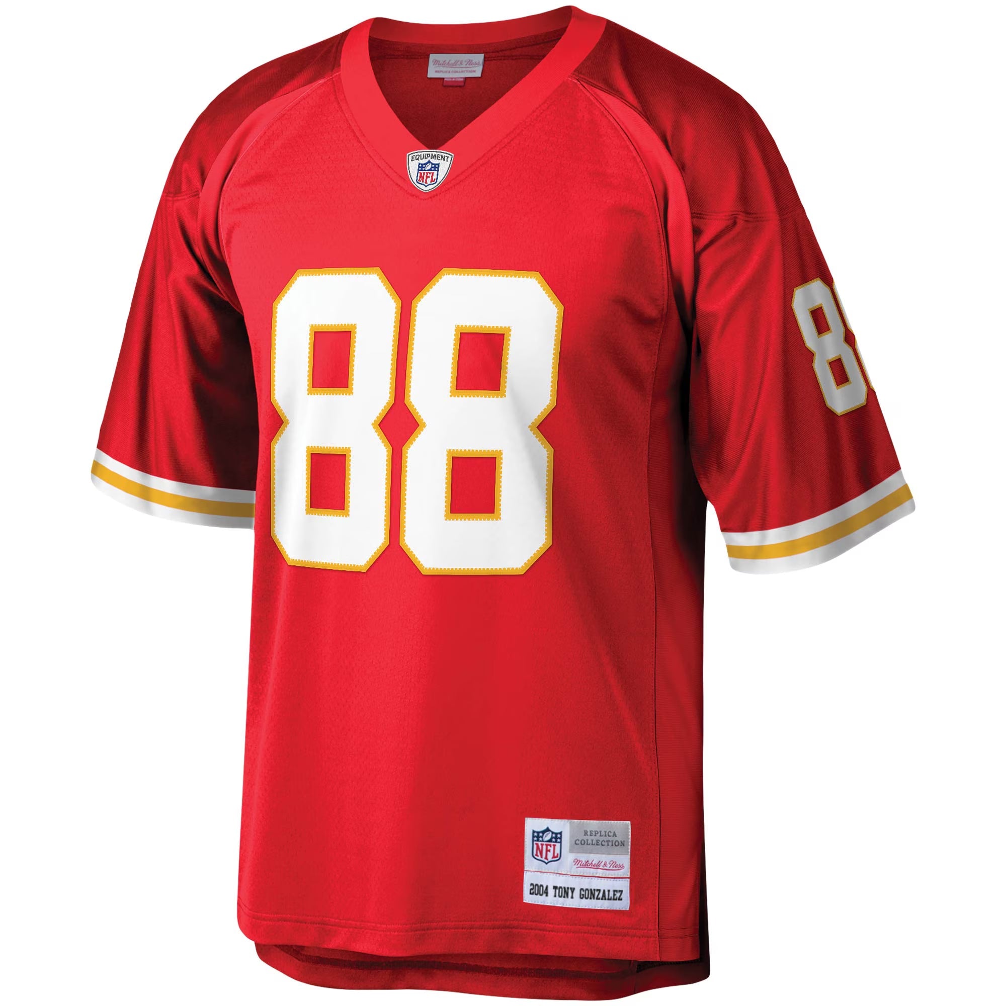 Kansas City Chiefs Tony Gonzalez Mitchell & Ness Red Legacy Replica Jersey