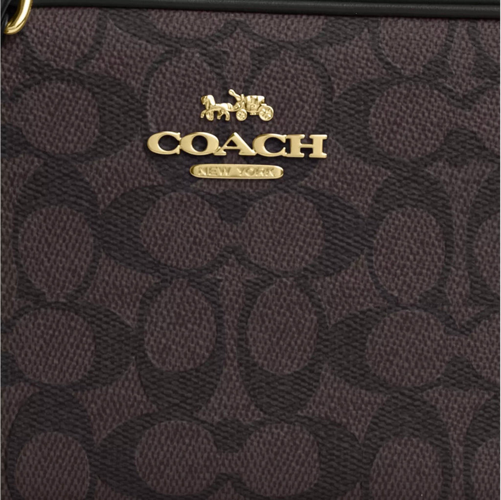 NWT Coach Mini Jamie Camera Crossbody Bag In Signature Canvas