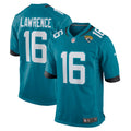 Jacksonville Jaguars Trevor Lawrence Teal Game Jersey