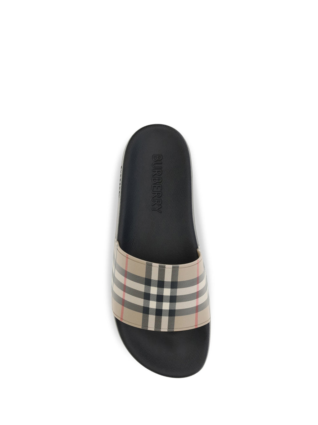 Burberry Men Check Slides