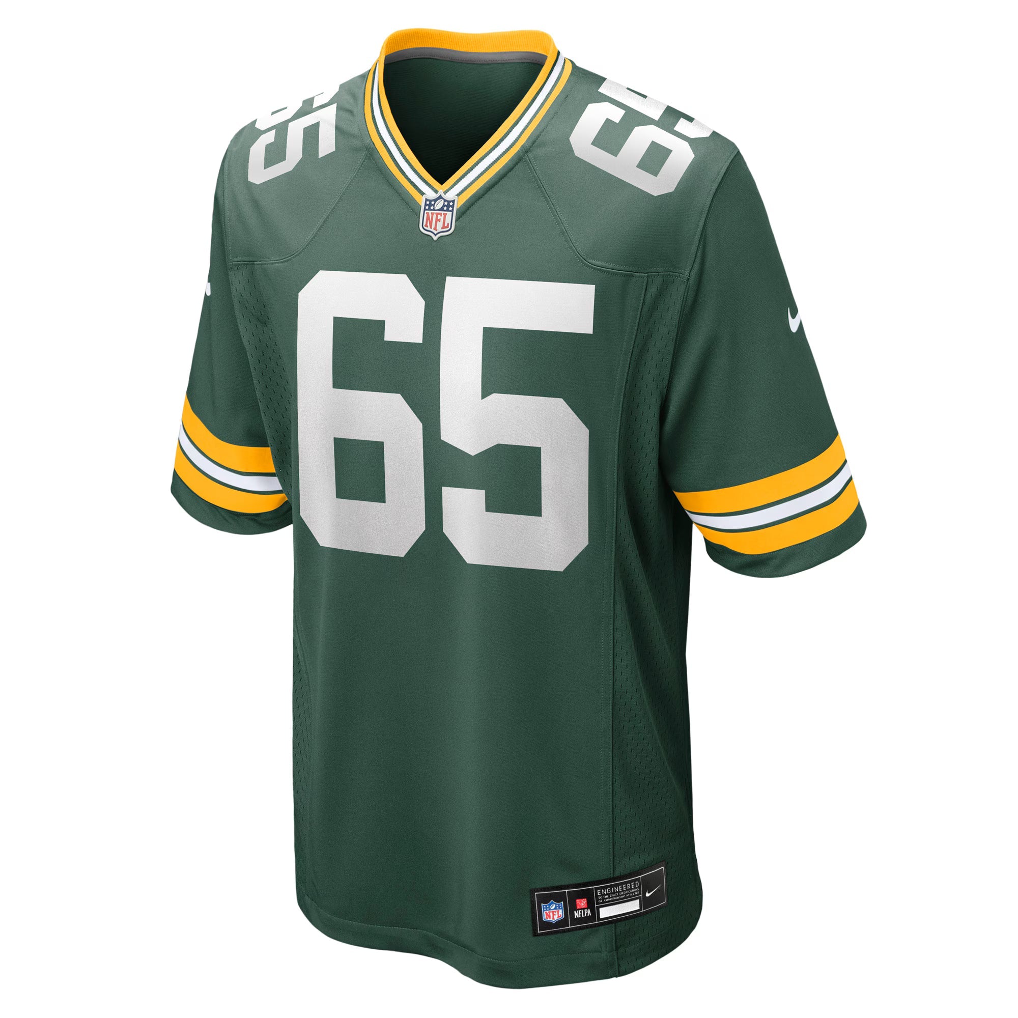 Green Bay Packers Aaron Banks Green Team Game Jersey