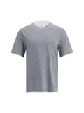 Brunello Cucinelli Men Cotton T-Shirt