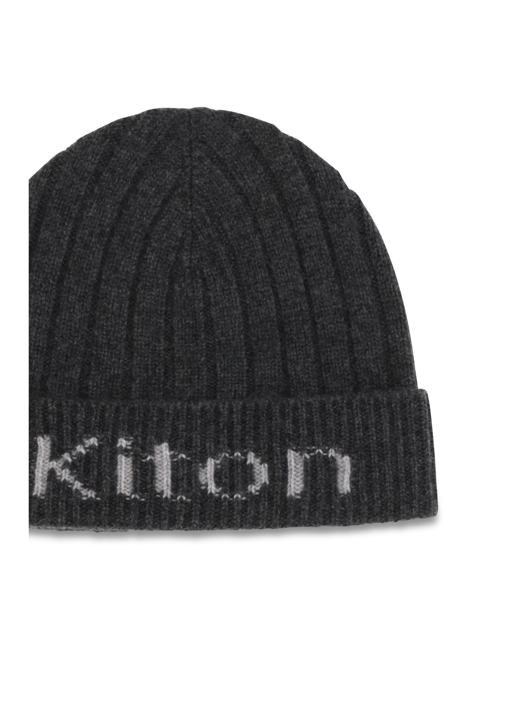 Kiton Men Wool Beanie Hat