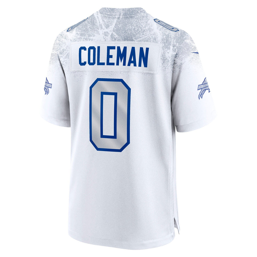 Buffalo Bills Keon Coleman White 2025 Rivalries Collection Game Jersey