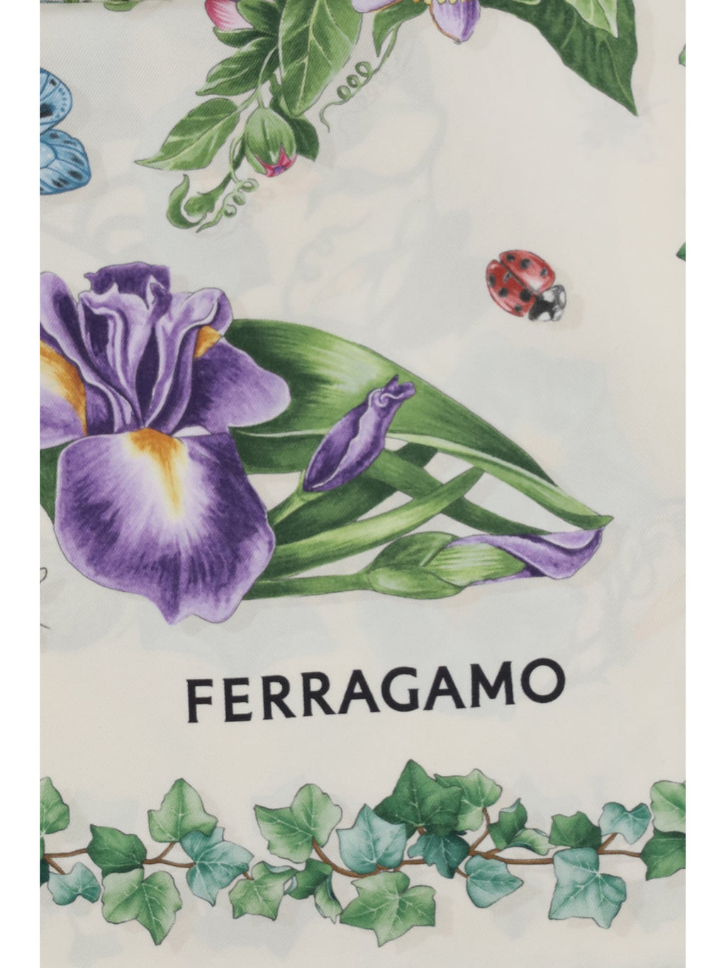 Ferragamo Women Eden Print Silk Scarf