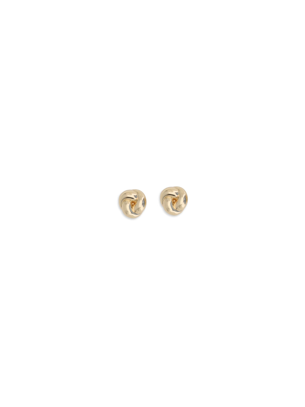 Self-Portrait Women Small Gold Drop Knot Earrings