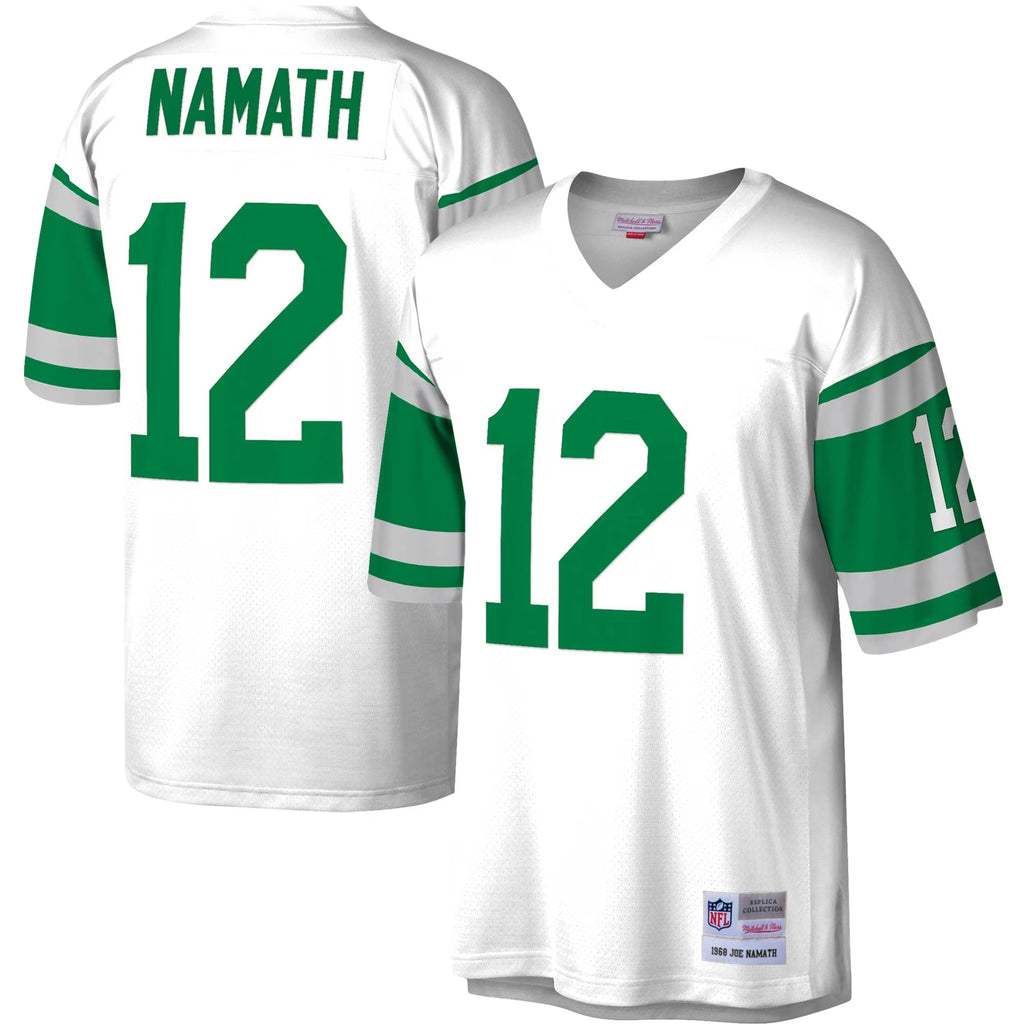 New York Jets Joe Namath Mitchell & Ness White Legacy Replica Jersey