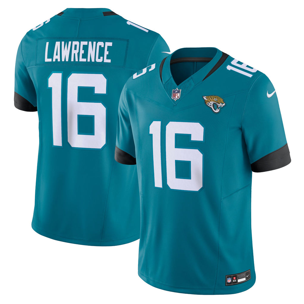 Jacksonville Jaguars Trevor Lawrence Teal Vapor F.U.S.E. Limited Jersey