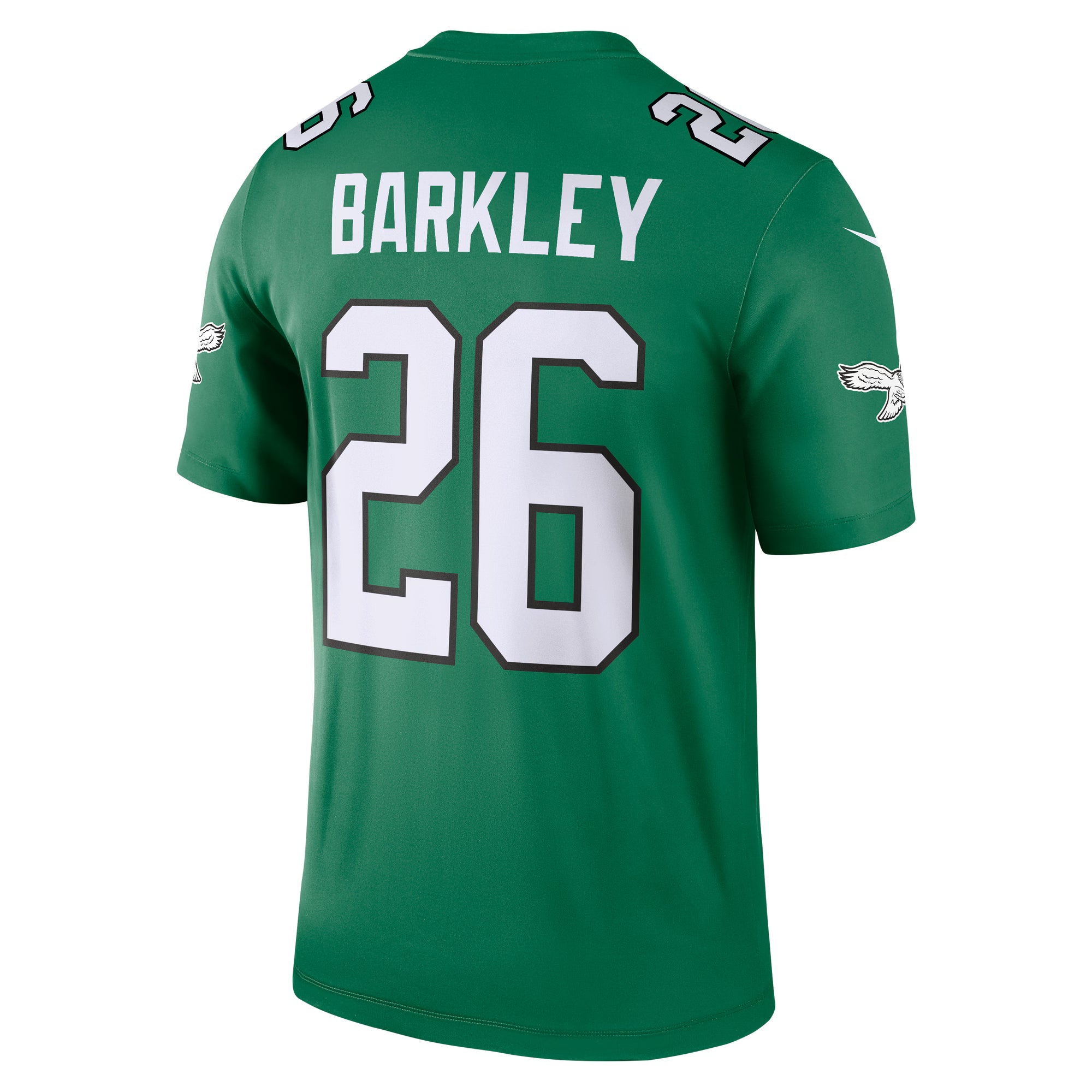 Philadelphia Eagles Saquon Barkley Kelly Green Legend Player Performance Top