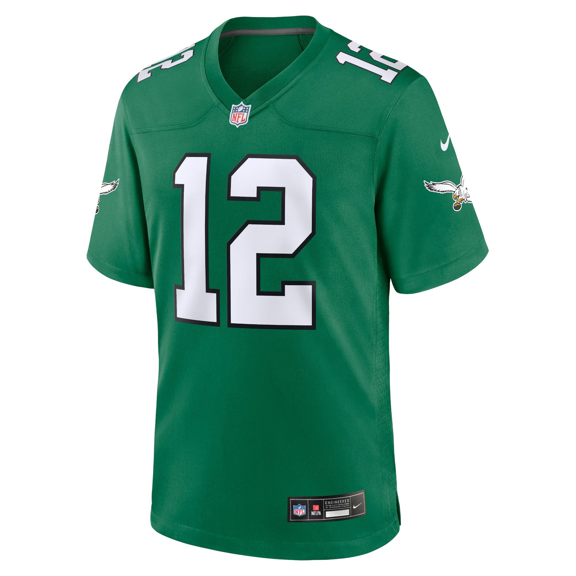 Philadelphia Eagles Randall Cunningham Kelly Green Alternate Retired Player Game Jersey