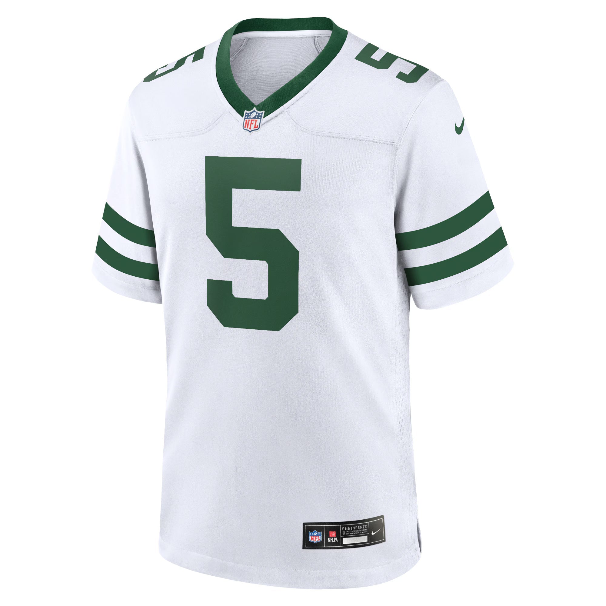 New York Jets Garrett Wilson Legacy White Game Jersey
