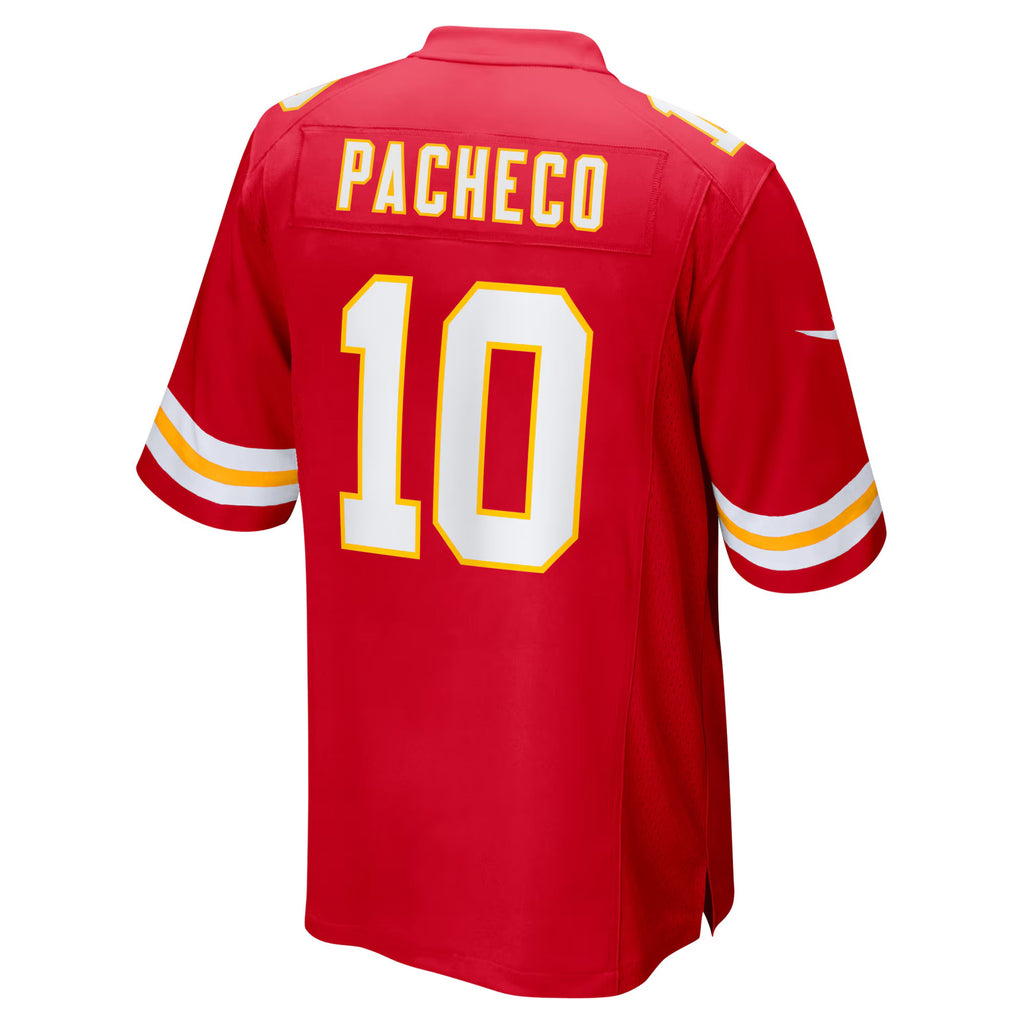 Kansas City Chiefs Isiah Pacheco Red Game Player Jersey