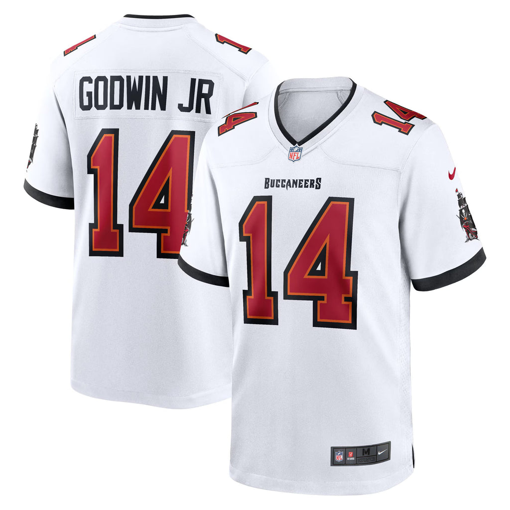 Tampa Bay Buccaneers Chris Godwin Jr. White Game Player Jersey