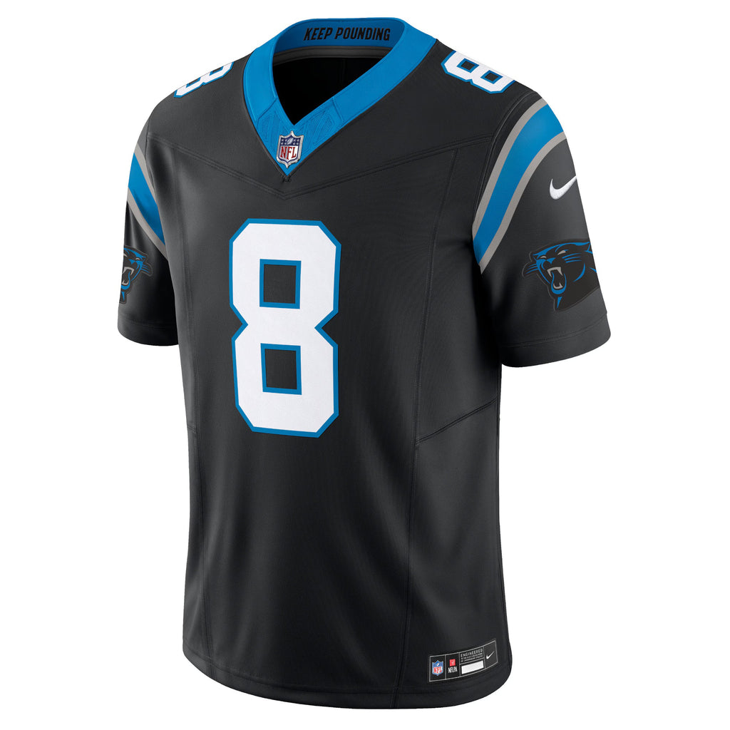 Carolina Panthers Jaycee Horn Black Vapor F.U.S.E. Limited Jersey