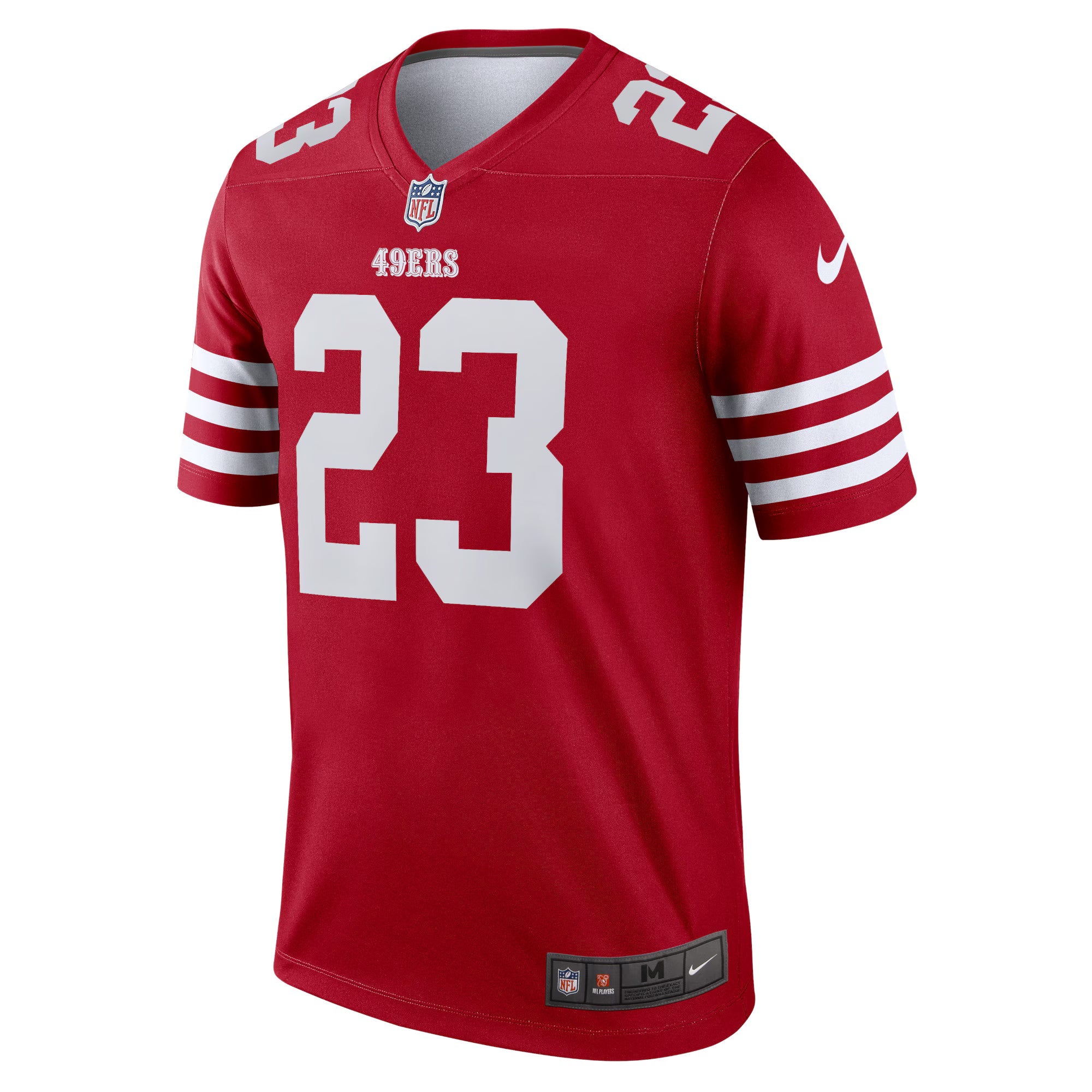 San Francisco 49ers Christian McCaffrey Scarlet Legend Player Performance Top