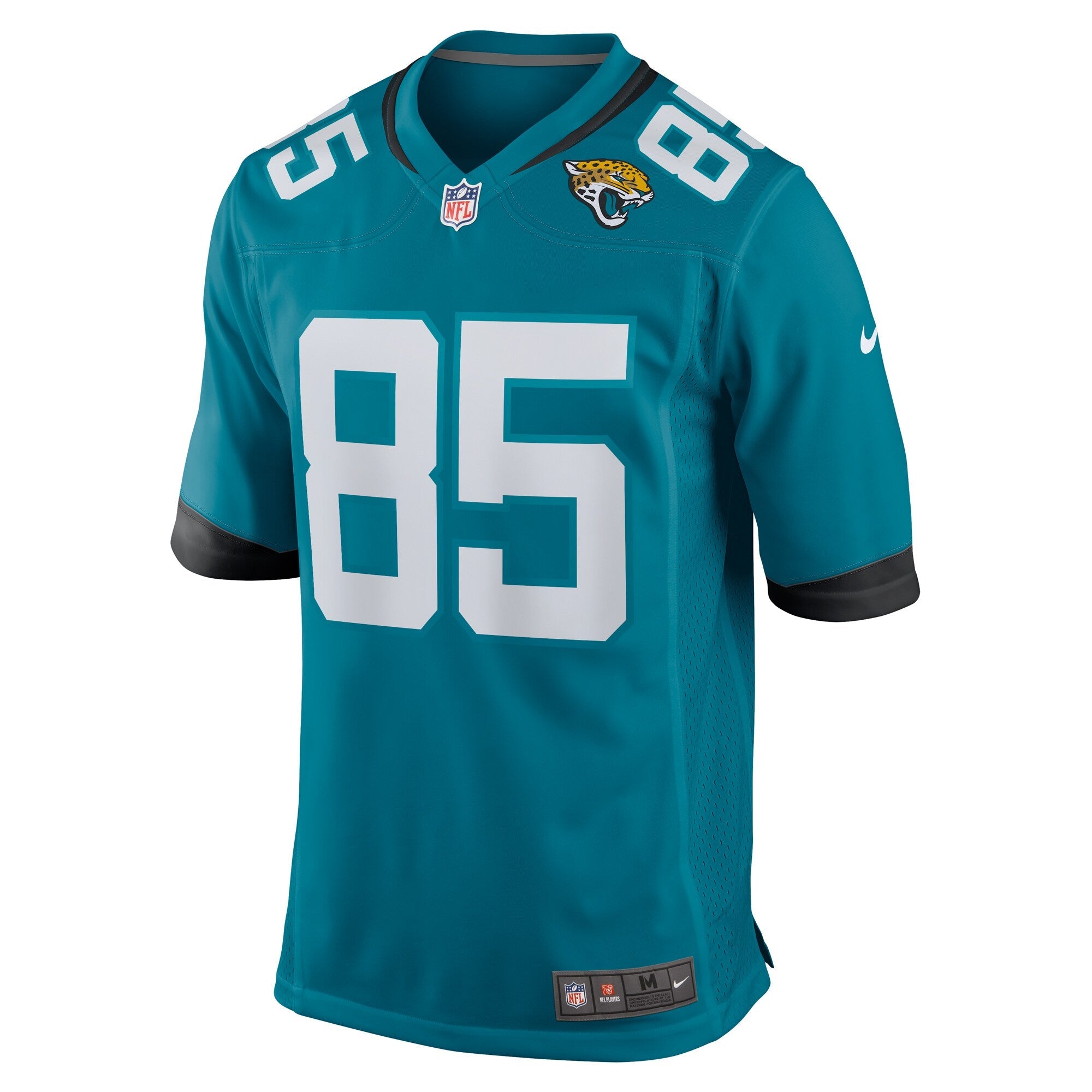 Jacksonville Jaguars Brenton Strange Teal Team Game Jersey