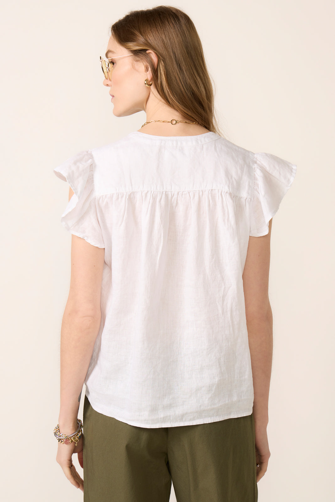 Women's Janey Linen Top