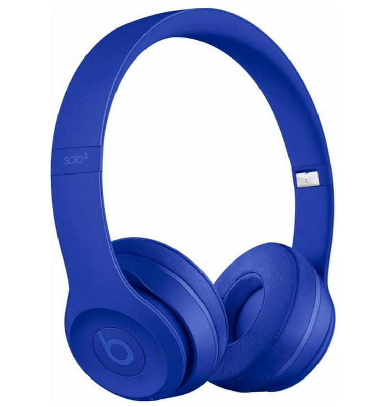 Beats Solo3 Wireless On-Ear Headphones - Neighborhood Collection - Break Blue (Renewed)