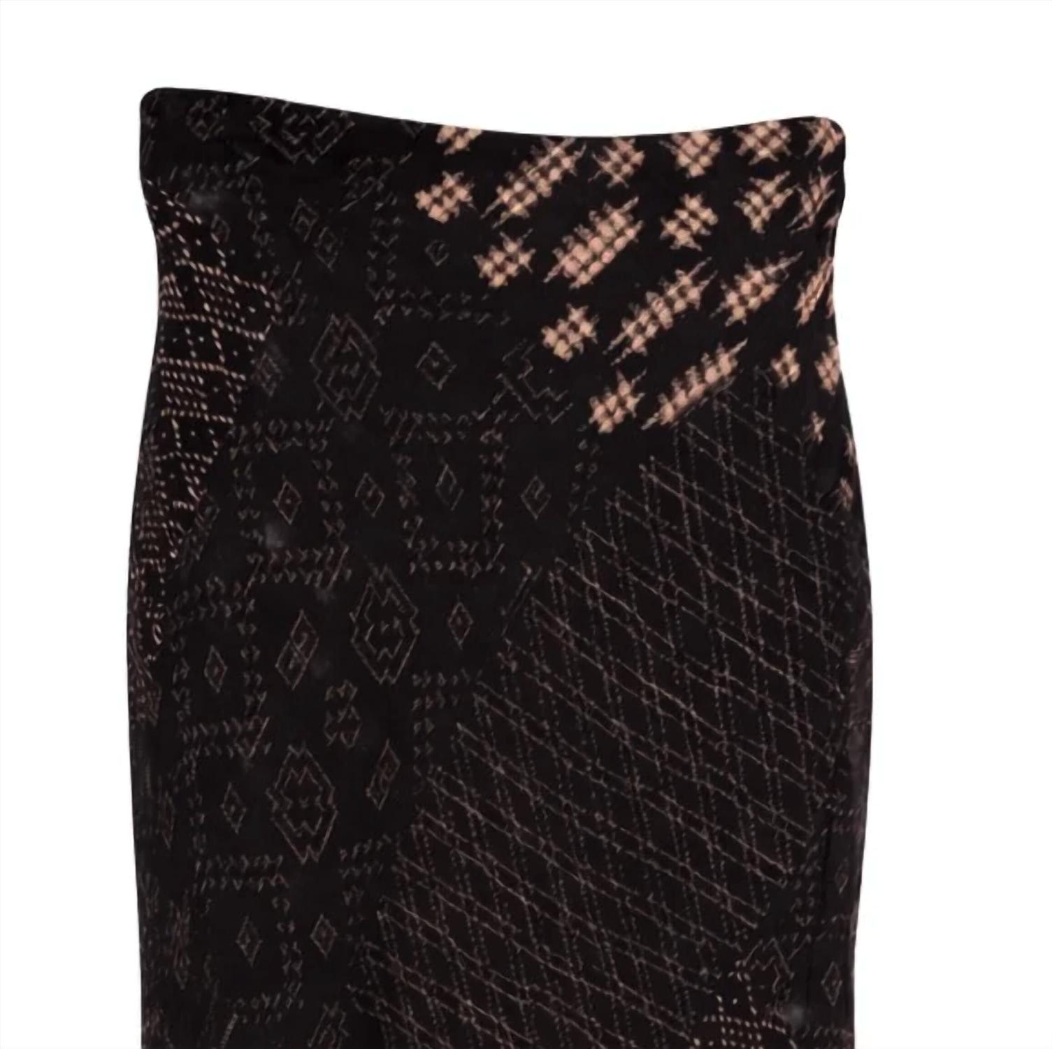 Women's Zarate Alice Maxi Skirt In Black