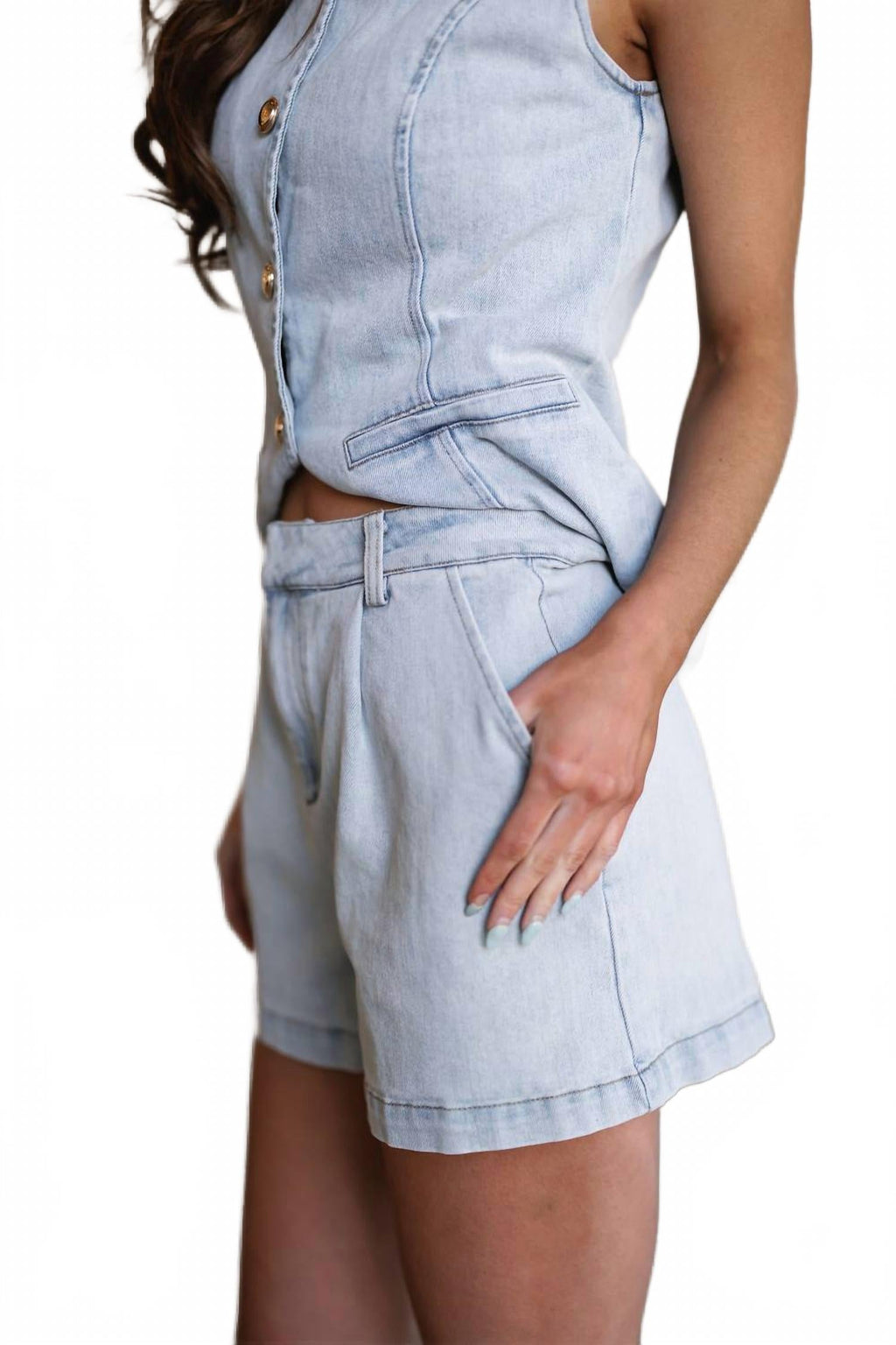 Women's Serene Sky Shorts In Blue