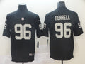 Men's Las Vegas Raiders Clelin Ferrell #96 Black Game Player Jersey1