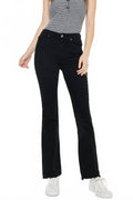 High Rise Bootcut Jean In Black
