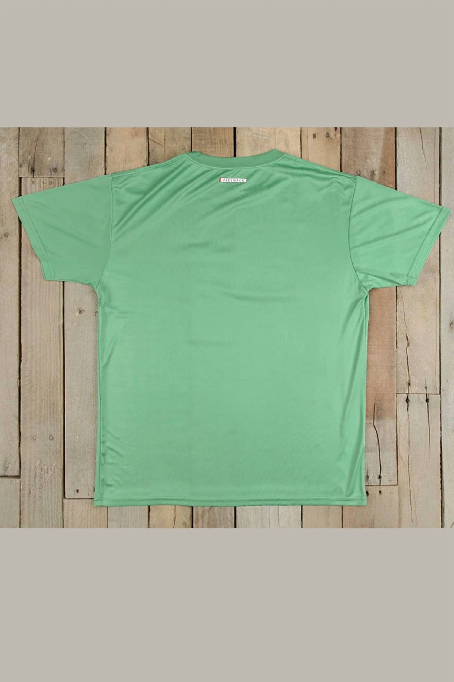 Men's Fieldtec Short Sleeve Performance Tee In Bimini Green