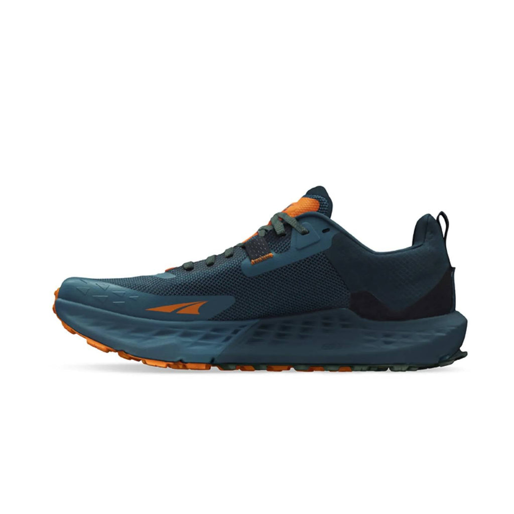 Men's Timp 5 Trail Running Shoes In Blue/orange