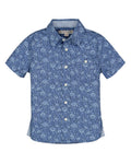 Hope & Henry Poplin Short Sleeve Shirt