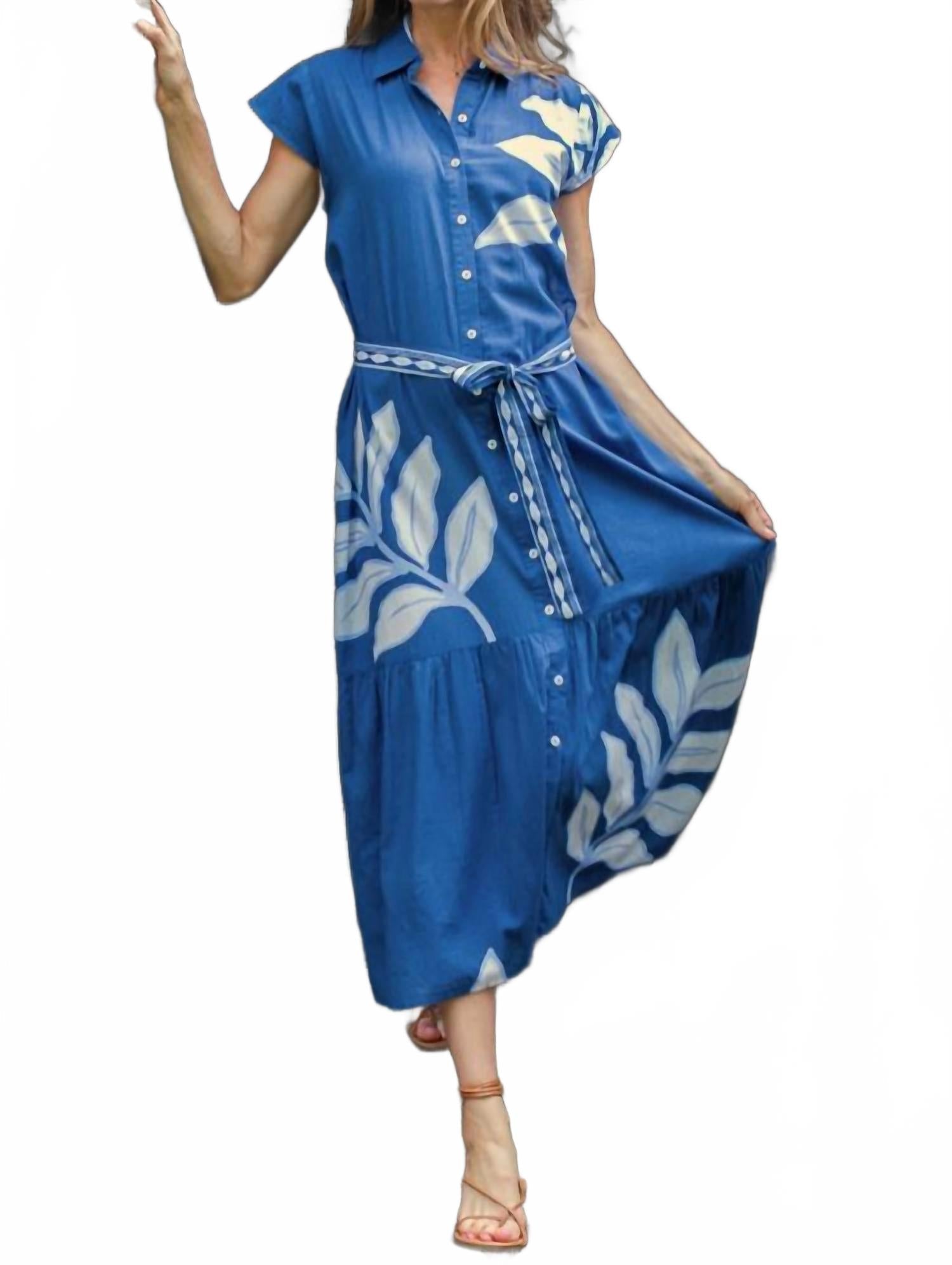 Paige Dress In Navy