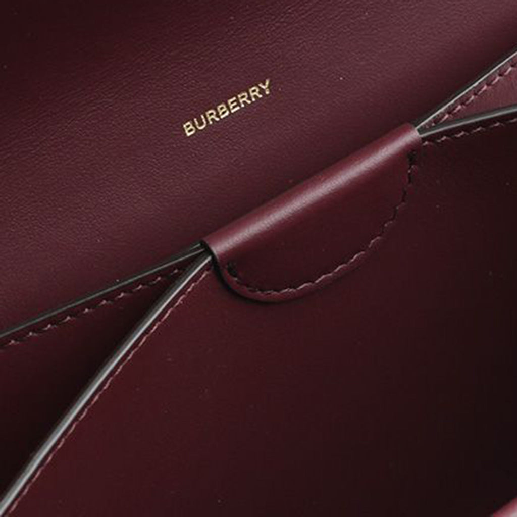 Mahogany Red Mini Crossbody Bag