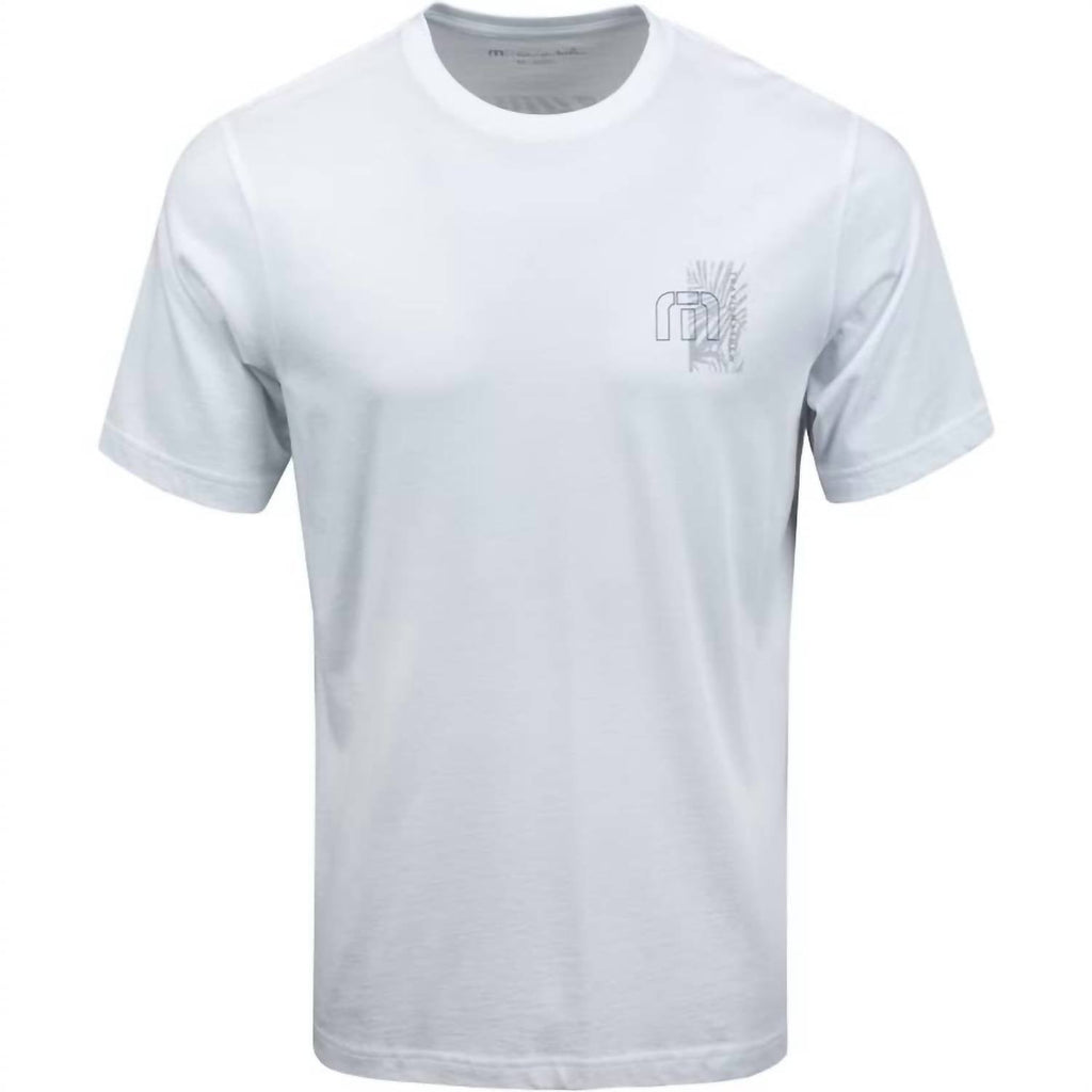 Men's Road Map Tee In White