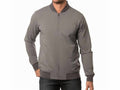 Asheville Jacket In Heather Gray Pinstripe