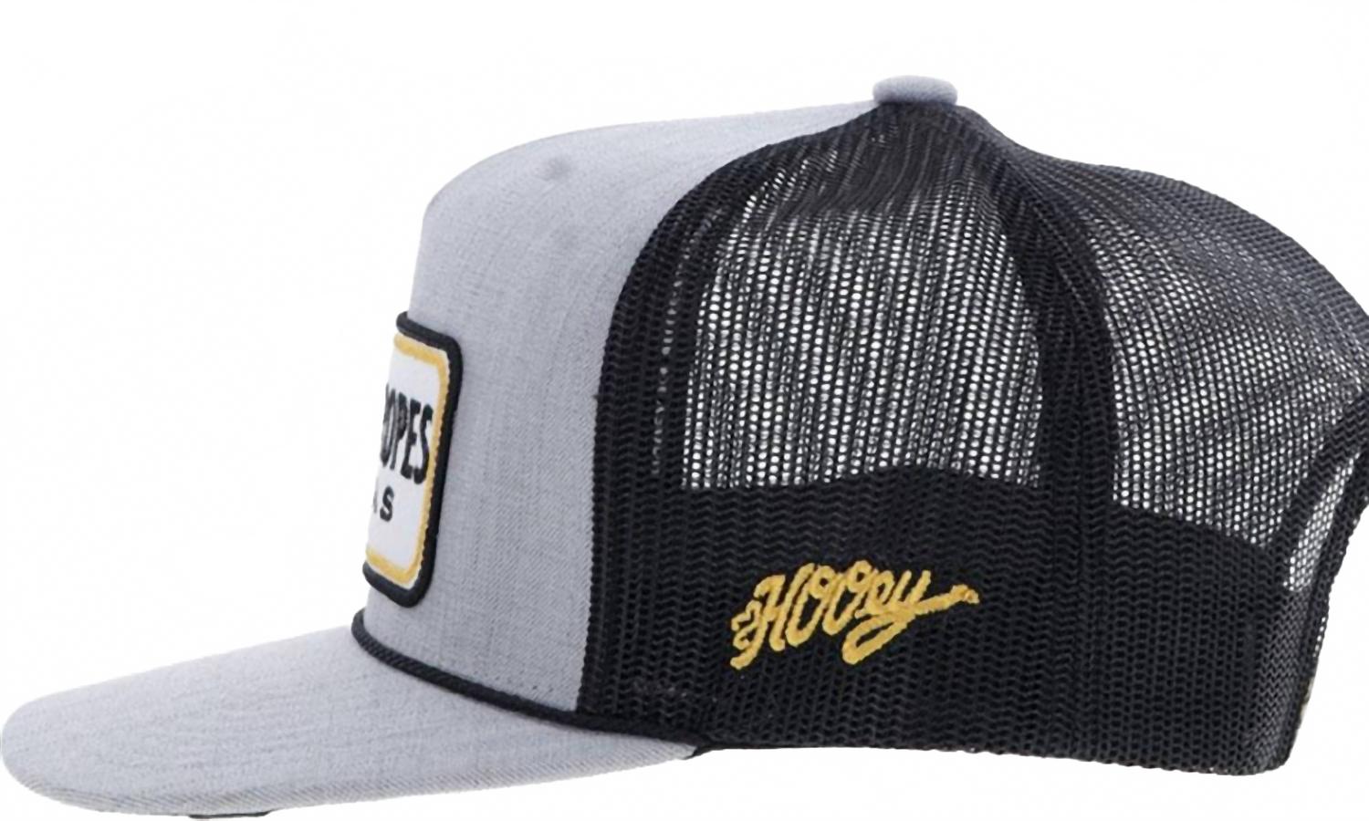 Cactus Ropes Trucker Cap In Grey/charcoal