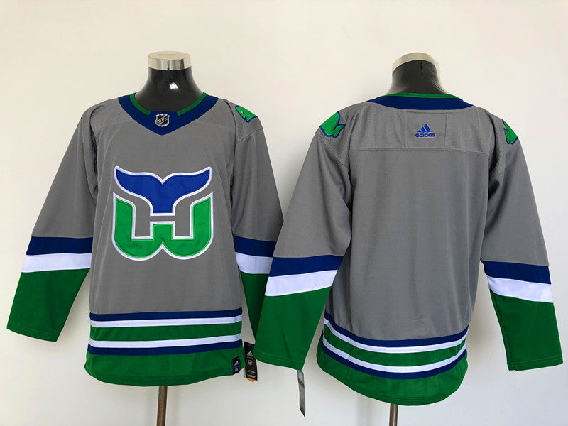 Men's Carolina Hurricanes Gray Blank jersey