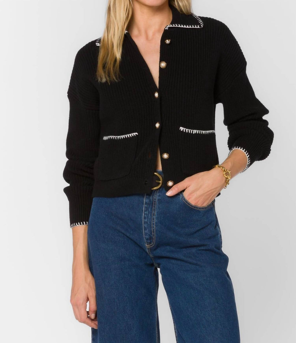 Brantley Cardigan In Black
