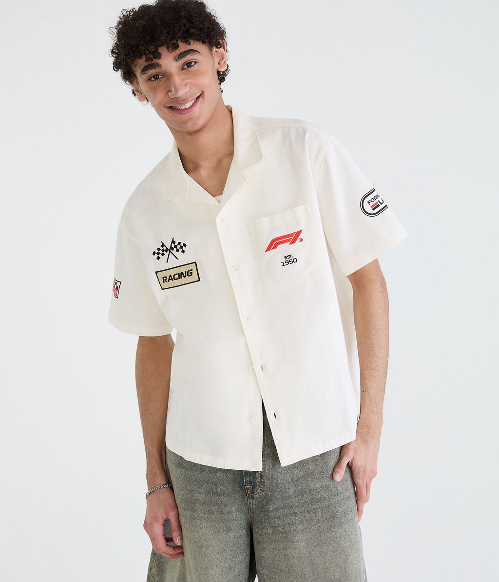 Aeropostale Formula 1 World Tour 2026 Boxy Mechanic Shirt