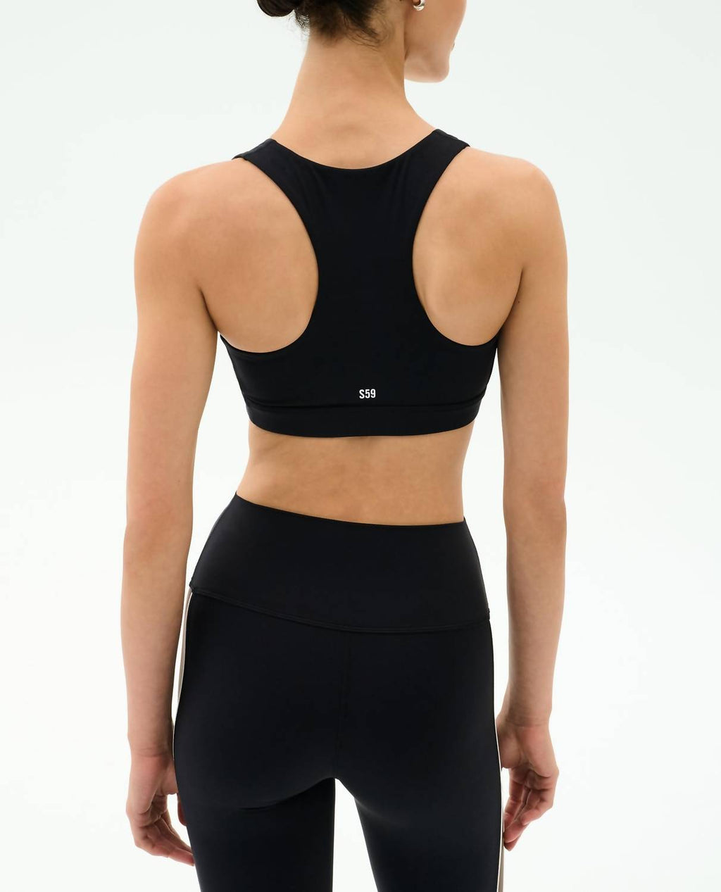 Lexi Rigor Bra In Black / Dark Chocolate