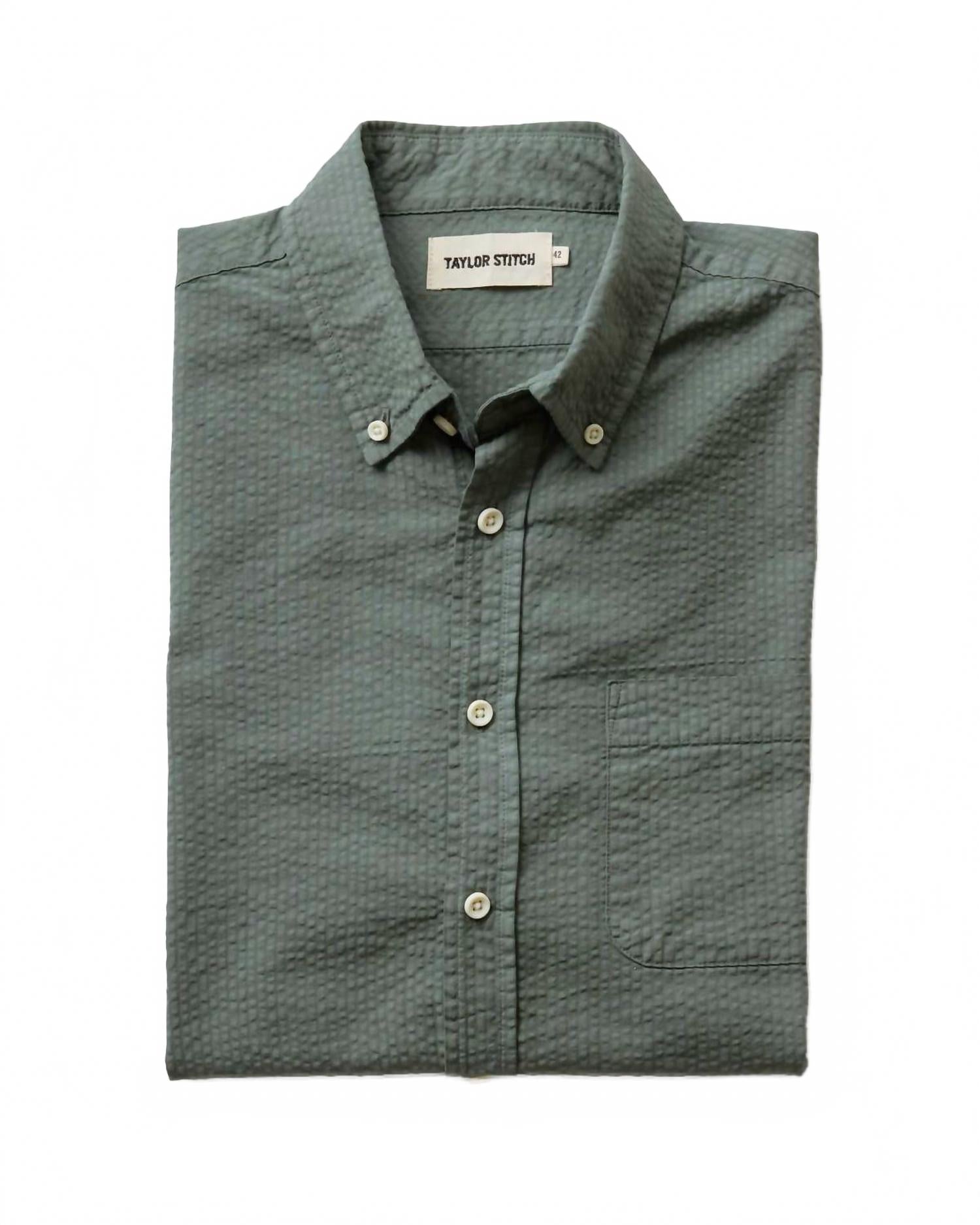 The Jack Shirt In Deep Sea Seersucker