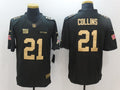 Men's New York Giants Landon Collins #21 Black Game jersey