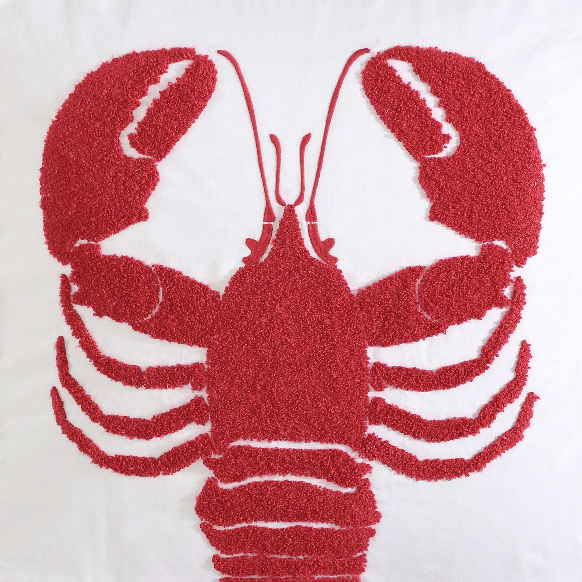 Nautica Lobster Decorative Pillow