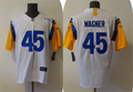 Men's Los Angeles Rams Bobby Wagner #45 White Game Jersey1