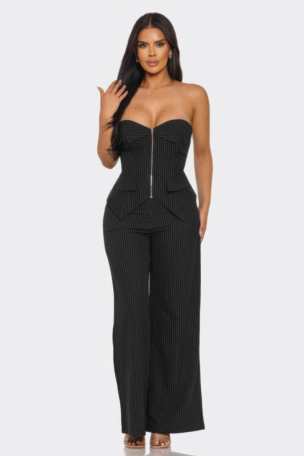 The Power Structure Pinstripe Set