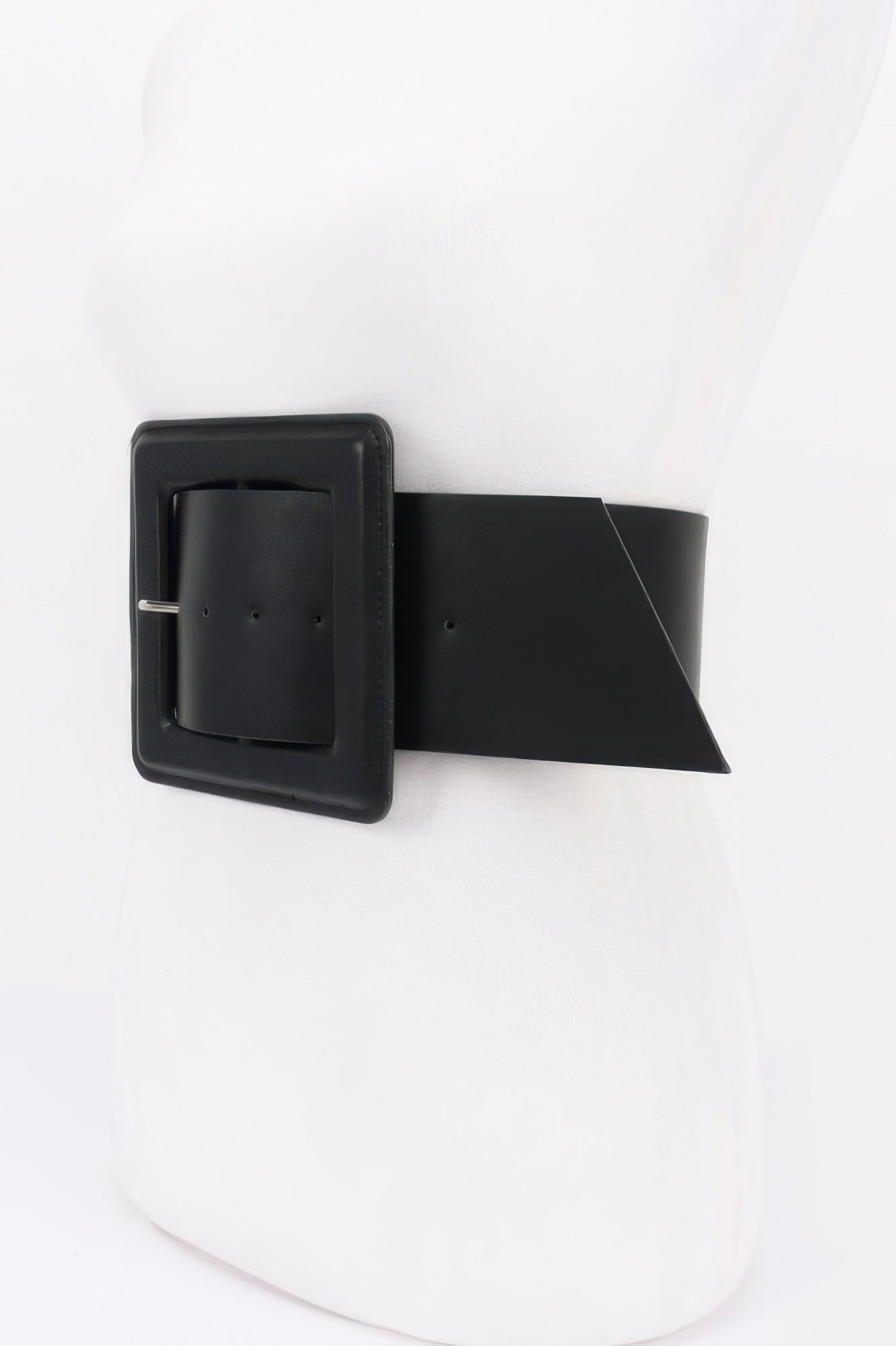 Faux Leather Plus Size Waist Belt