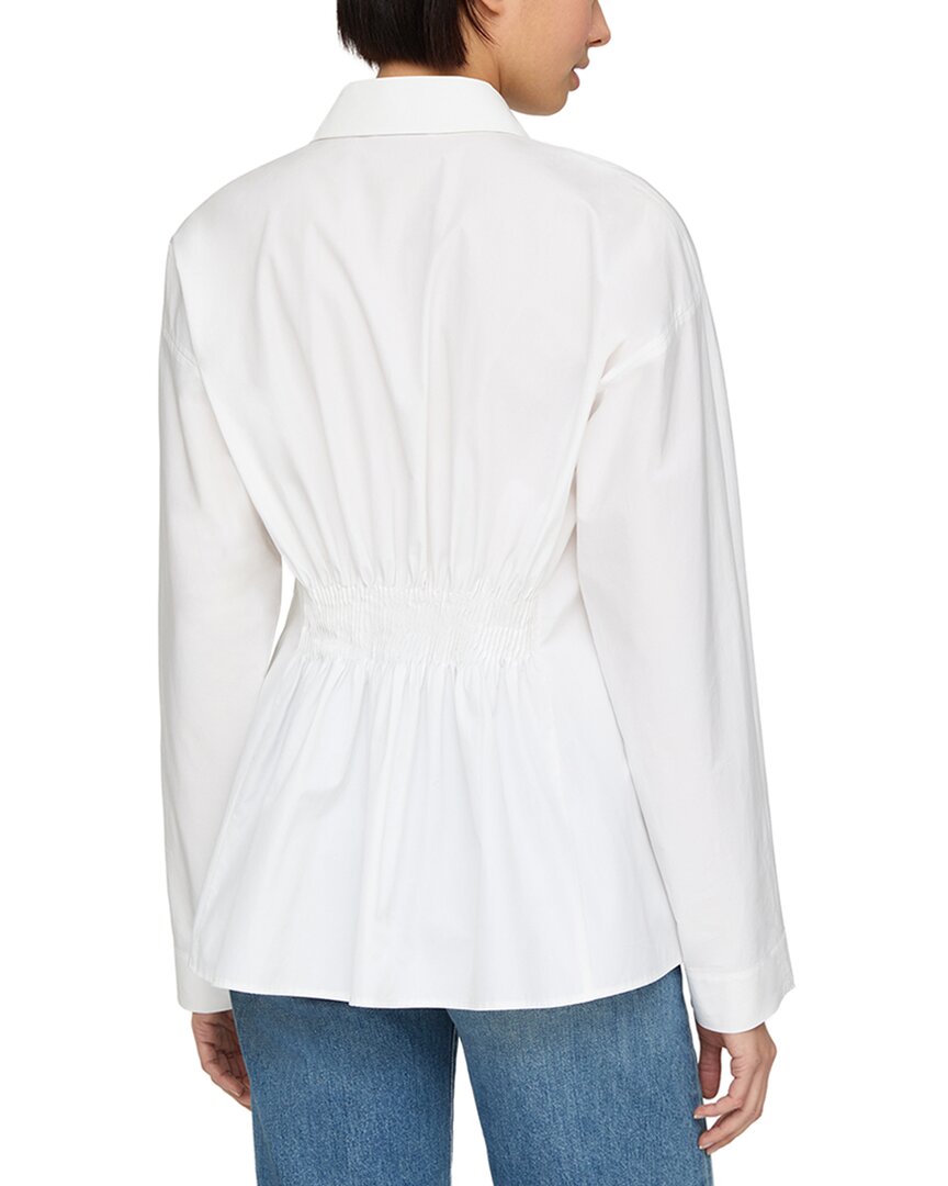 Lafayette 148 New York Petite Pintuck Back Shirt