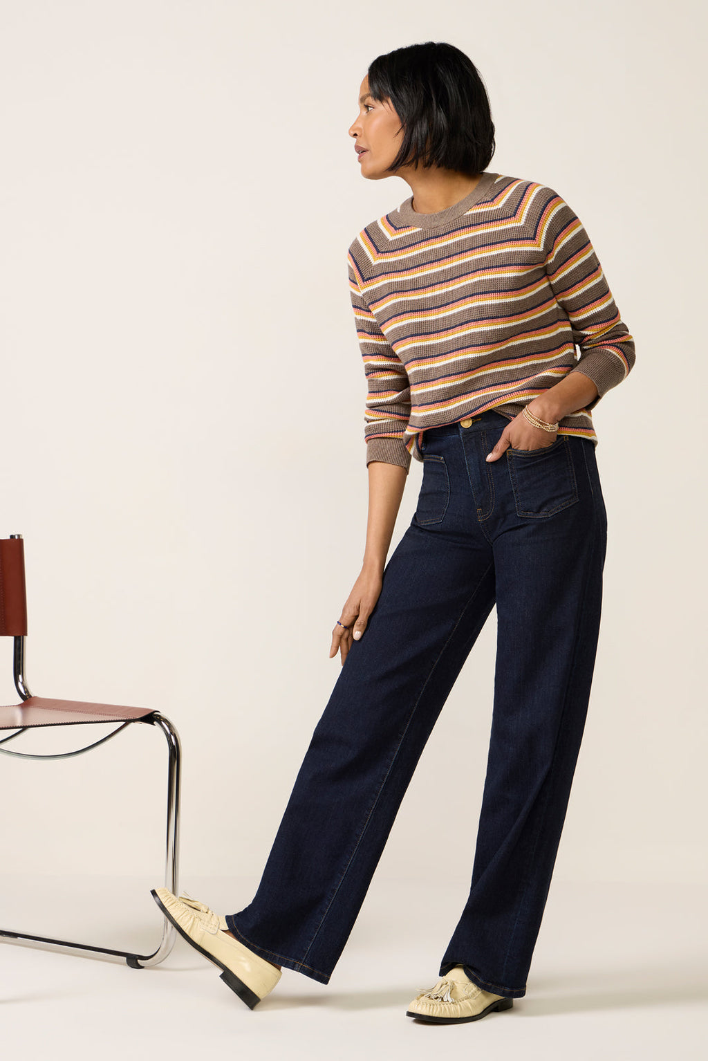 Women's Throwback Sweater Top