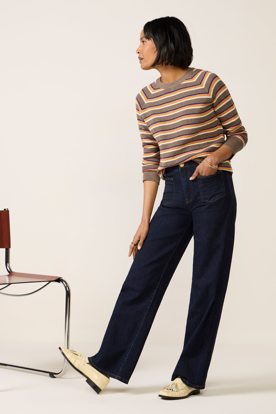 Women's Throwback Sweater Top