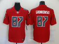 Men's Tampa Bay Buccaneers Rob Gronkowski #87 Red Game Player Jersey1